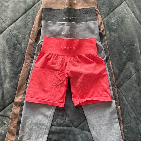 NVGTN Bundle- 3 leggings + 1 short
